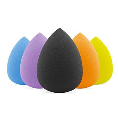 China Hot Selling Eco-friendly Soft Mix Color Beauty Makeup Sponge Private Label Makeup Base Set Of 4 Makeup Sponges for sale