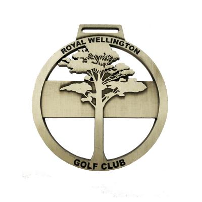 China Matel Golf Club OEM/ODM Gift Customized Brand Golf Bag Tags For Golf Club for sale