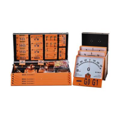 China ABS Physical Electromagnetic Circuit Circuit Experiment Electricity Experiment Box JD-4 for sale