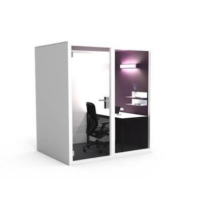 China The soundproof soundproof telephone booths aluminum soundproof pod soundproof office column and steel frame telephone booth soundproof workstations for sale