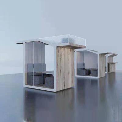 China Soundproof Meeting Pods Soundproof Booths Telephone Pod Office Desk Meeting Pods for sale