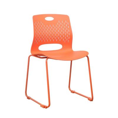 China Hot Selling PP Ergonomic Plastic Chair Frame Ergonomic Office Plastic Chair for sale