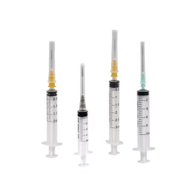 China Hospital Medical High Quality Medical Supplies Disposable Medical Syringe Injection 2ml 3ml 5ml 10ml for sale