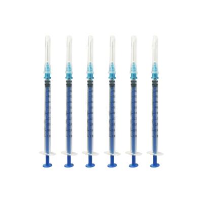 China Hospital Medical CE Approved 1ml Medical Plastic Disposable Syringe For Vaccine Injection Luer Slip 1ml Syringe for sale