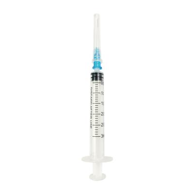 China 1ml 2ml 3ml Hospital Medical CE Approved Vaccine Syringe Injection Sterile Packing Medical Syringes For Hospital for sale