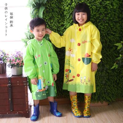 China Wholesale Custom Baby Kids Raincoat Breathable Poncho Cartoon Children Raincoat /Windproof/Eco-friendly/Durable/Soft for sale