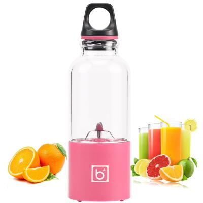 China 2000mAh USB Charging Outdoor Juicer Plant 500ml Portable Juicer Blender For Fruit Squeezer for sale