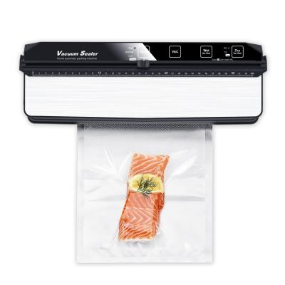 China Hotel New Arrival 7mm Heating Strip Touch Screen Vacuum Sealer Wet and Dry Packing Machine for sale