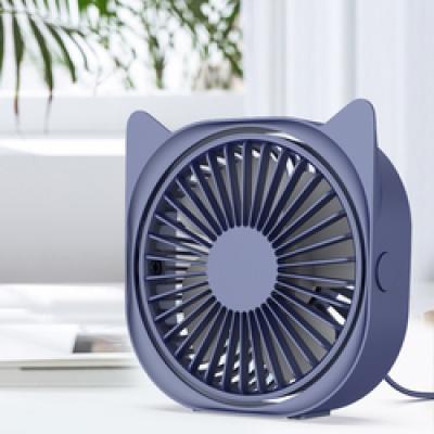 China Clip On and Stand Mini USB Air Fan Rechargeable Portable Desktop Circulator 3 Speed ​​Fan Fan Household Appliances for sale