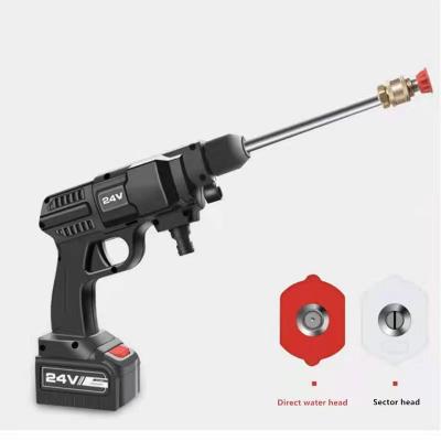 China Cleanig car for car maintenance electric car cordless portable high pressure washer gun for sale