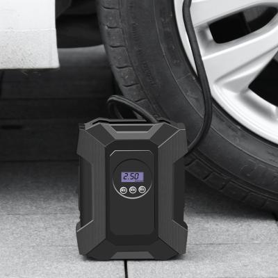 China Portable Car Tire Compressor Customized Logo Car Air Pump Portable Digital Automatic Tire Inflators for sale