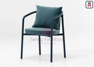 中国 Aluminum Frame Patio Arm Chair For Outdoor Use With Cushion 販売のため