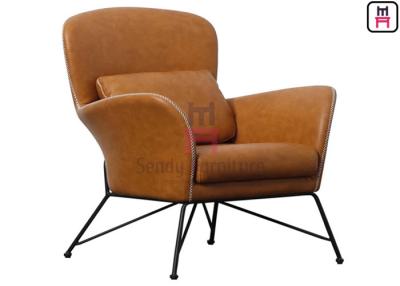 China De hoge Achterarmsteunen 0.55cbm van het Metaalbeen kiezen Sofa Chair uit Te koop