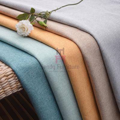 China Fireproof 1.8m Width Furniture Color Palette 450g/M Velvet / Linen Upholstered Material for sale