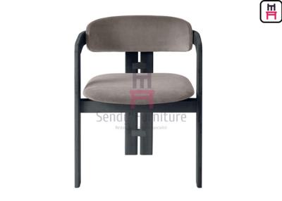 China De geïntegreerde Galvaniserende Voeten van Kussenash wood chair W57cm voor Hotel Te koop