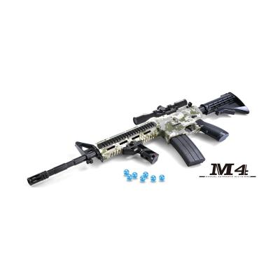 China Electric Gun Toy Water Gun Gel Blaster Barrett AKM Gel Soft Splatter Graffiti Submachine Gun Water Gun Toy for sale