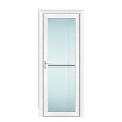 China Shenzhen Apartment Hidden Bathroom Exterior Door Size Sound Insulation Nigeria Home Base Glass Aluminum Toilet Doors Silding Size And Exterior Doors for sale