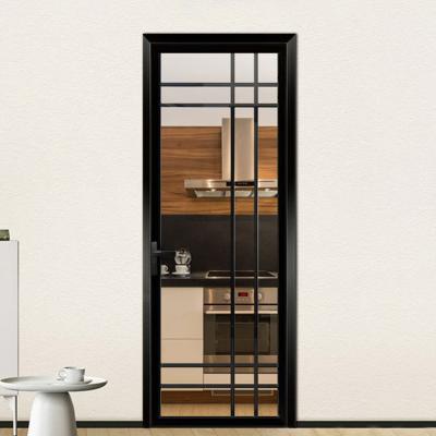 China Sound Insulation Aluminum Alloy Portable Narrow Frame Bathroom Skins Gold Green Sliding Folding Interior Contracted Doors House In Kerala for sale