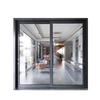 China Folding Screen Double Glazed Aluminum Glass Sliding Office Reception Slide Window Low Price Philippines for sale