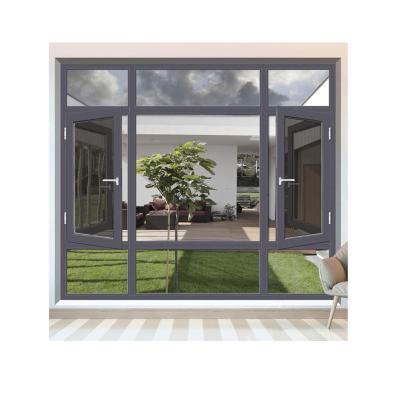 China cheap folding screen upvc window double glazing windows pvc tilt and turn window for sale