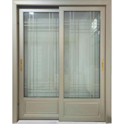 China Waterproof Aluminum Price For Glass Patio Doors 72inches Sliding Through 78inches Door For Patio Thailand for sale