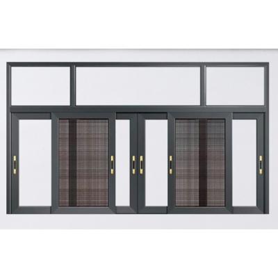 China Hot Sale Folding Screen High Quality Plastic Steel Sliding Window for sale