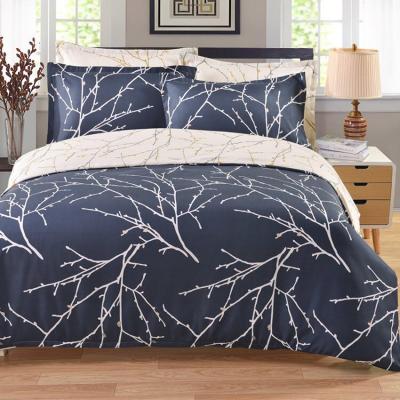 China Hotel Quality Ultra Soft Comforter Cover Anti-pilling Comforter Blanket Printed Microfiber Duvet Cover Set for sale