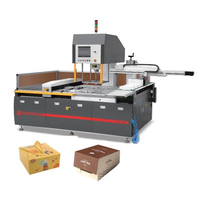 China Economic factory waste paper stripping machine for cake paper box making for sale