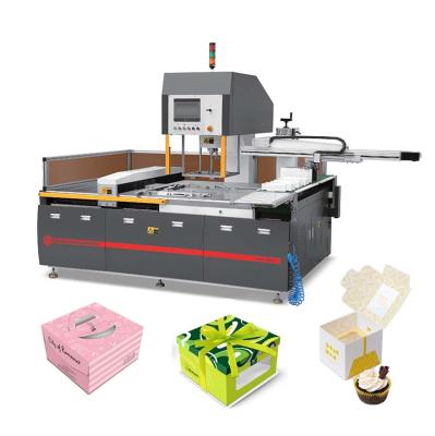 China Automatic Factory Cardboard Cake Box Making Machine Waste Paper Stripper for sale