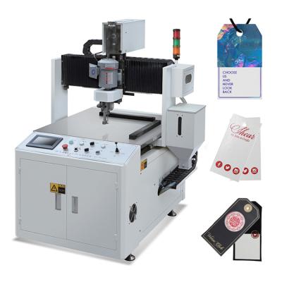 China Factory Automatic Paper Label Punch Hole Cutting Machine for sale