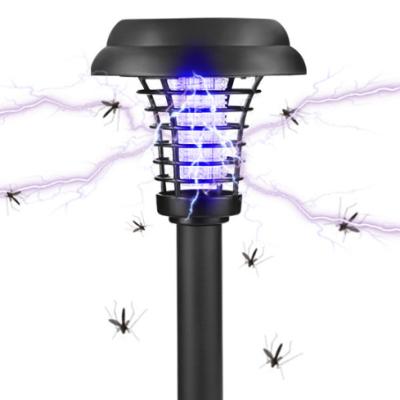 China Wireless Automatic Camp Yard Garden Sensor Insect Zapper LED Light Insect Pest Pest Mosquito Lamp Solar Powered Killer For Indoor Outdoor Use for sale