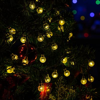 China Outdoor Fairy LANDSCAPE Christmas Tree Twinkle Lights Lighting Solar Led Amazon Decoration Light String For Room Decoration for sale