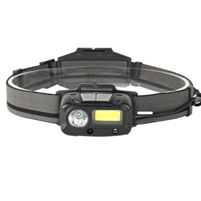 China Camping Portable Rechargeable COB Led Headlight New Outdoor Fishing Camping Mack Head Lamp For Hunting for sale