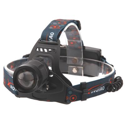 China USB Charging Outdoor Aluminum Waterproof Zoomable 18650 USB Rechargeable Rubber T6 LED Head Torch Light for sale