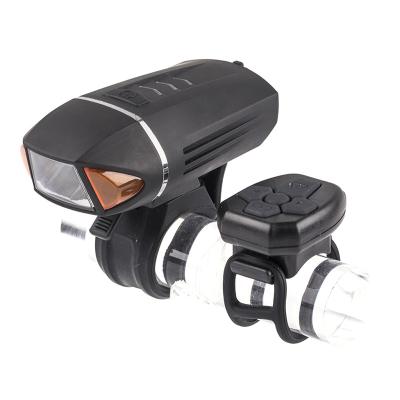 China Tail USB Rechargeable 350 Lumens Led Battery Powered Police Electric Set Accessories With Horn Bike Light for sale