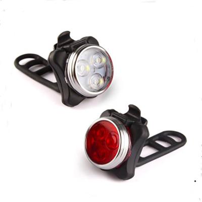 China 100%-50%-low Wholesale Instant Flash-Height Waterproof Smart Rechargeable Bicycle Front Tail Accesories Light Set Mountain LED USB for sale