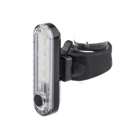 China Super Bright Bike Light USB Rechargeable Waterproof Bicycle Front Light 5 LED Tail Light 5 