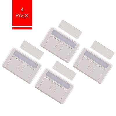 China Modern 4 Pieces Wireless Cabinet LED Light Magnetic Sensor For Closets Wardrobe Drawer for sale