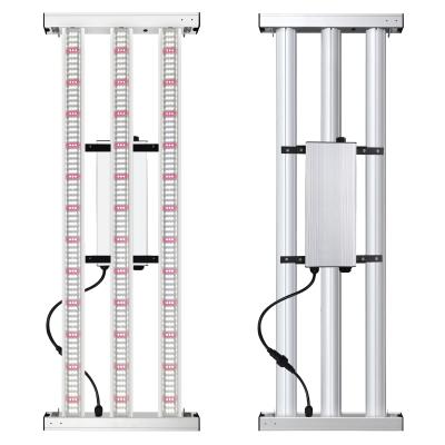 China Seed starting Cusomik three bars LM301B and 660nm 240W 300W 100% dimmer with led RJ14 grow light for indoor plants for sale