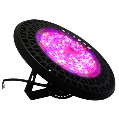 China Seed Starting Cusomik UFO Full Spectrum 100W High Power IP65 60/90/120 Degree Grow Light For Seed Starting Flower Greenhouse Planting for sale