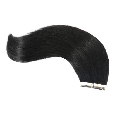 China 100% Virgin Hair Silky Straight Wavy Big Stock Good Quality Indian Tape Hair Extsnions for sale