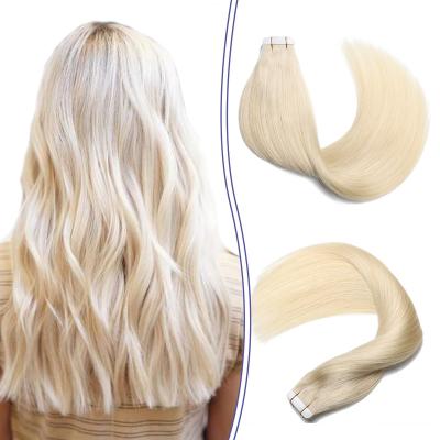 China STW Hot Beauty Brazilian Virgin Hair Skin Tape In Extensions 100% Hair Weft Hair Extensions for sale