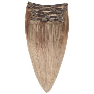 China Wholesale Good Quality Low Price Silky Straight Wave Hair Clips In Hair Extensions for sale