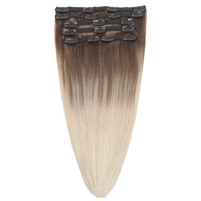 China Top Quality Silky Straight Wave RTS 20 Hair Clip In Hair Extensions for sale