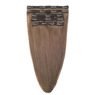 China Wholesale Price Good Quality Silky Straight Hair 80g 100g Wave Clips In Hair for sale