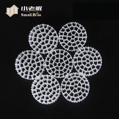 China Recycling Aquaculture System K3 Bed Biofilm Reactor MBBR Filter Media Movable Floating Plastic Shrimp Carriers for sale