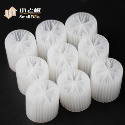 China WWT Bio MBBR Pond Filter Media Water Treatment Filtration HDPE 15*15mm MBBR Biological Filter Media for sale