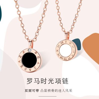 China Romantic Roman Style Women's Jewelry S925 Sterling Silver Necklace Bracelet Set Art Sets Jewelry Set for sale