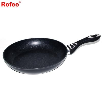 China CLASSIC Black Non-Stick Forged Bakelite Aluminum Handle Induction Base Pot for sale