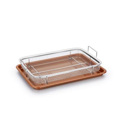 China Bakeware Disposable Crusher Molds Crisper Stainless Steel Tray for sale